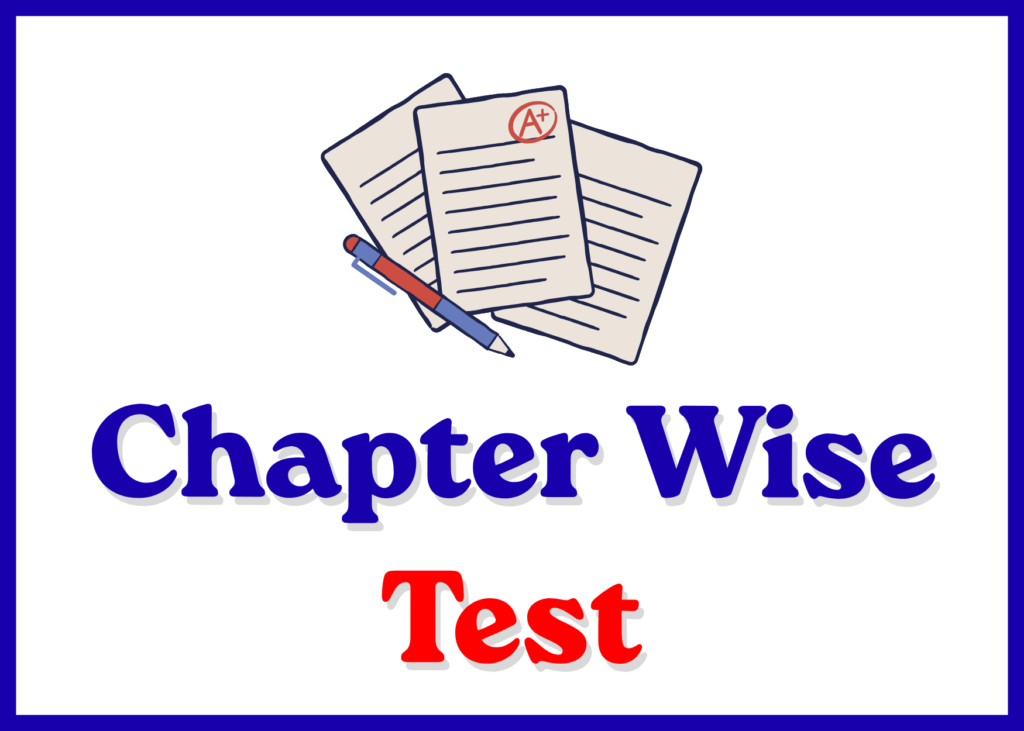 Chapter Wise Test PDF