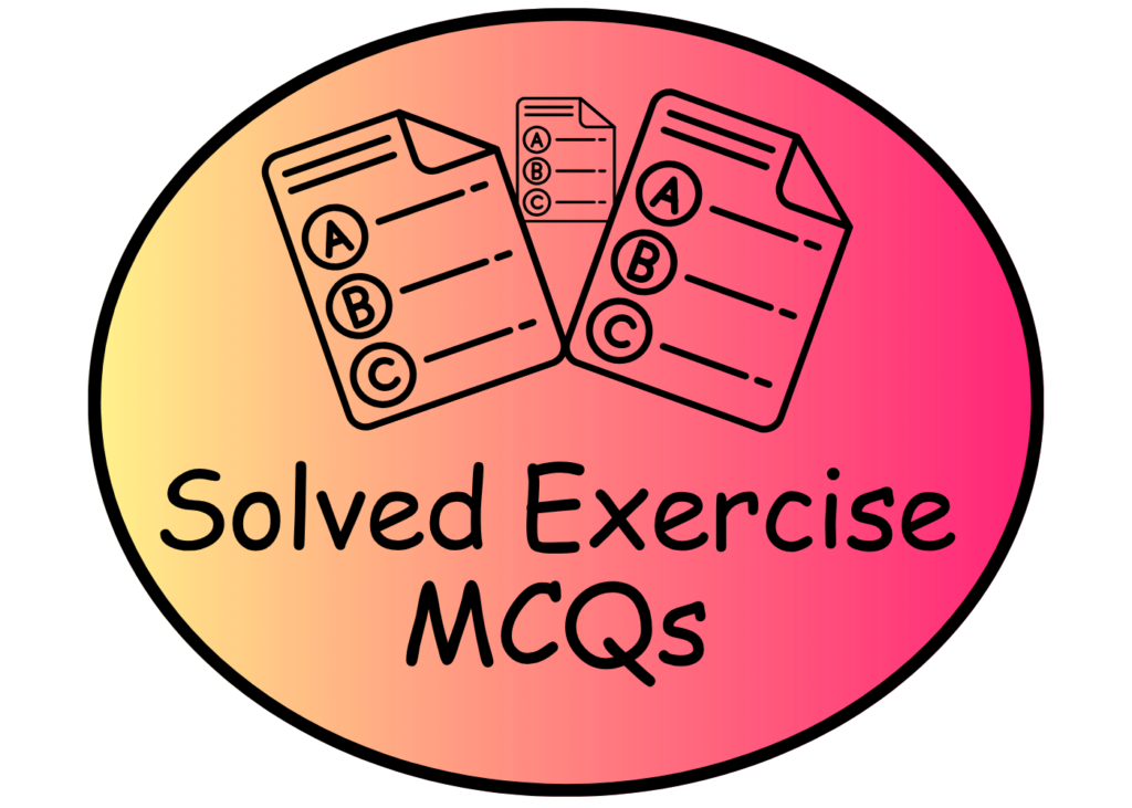 solved exercise mcqs